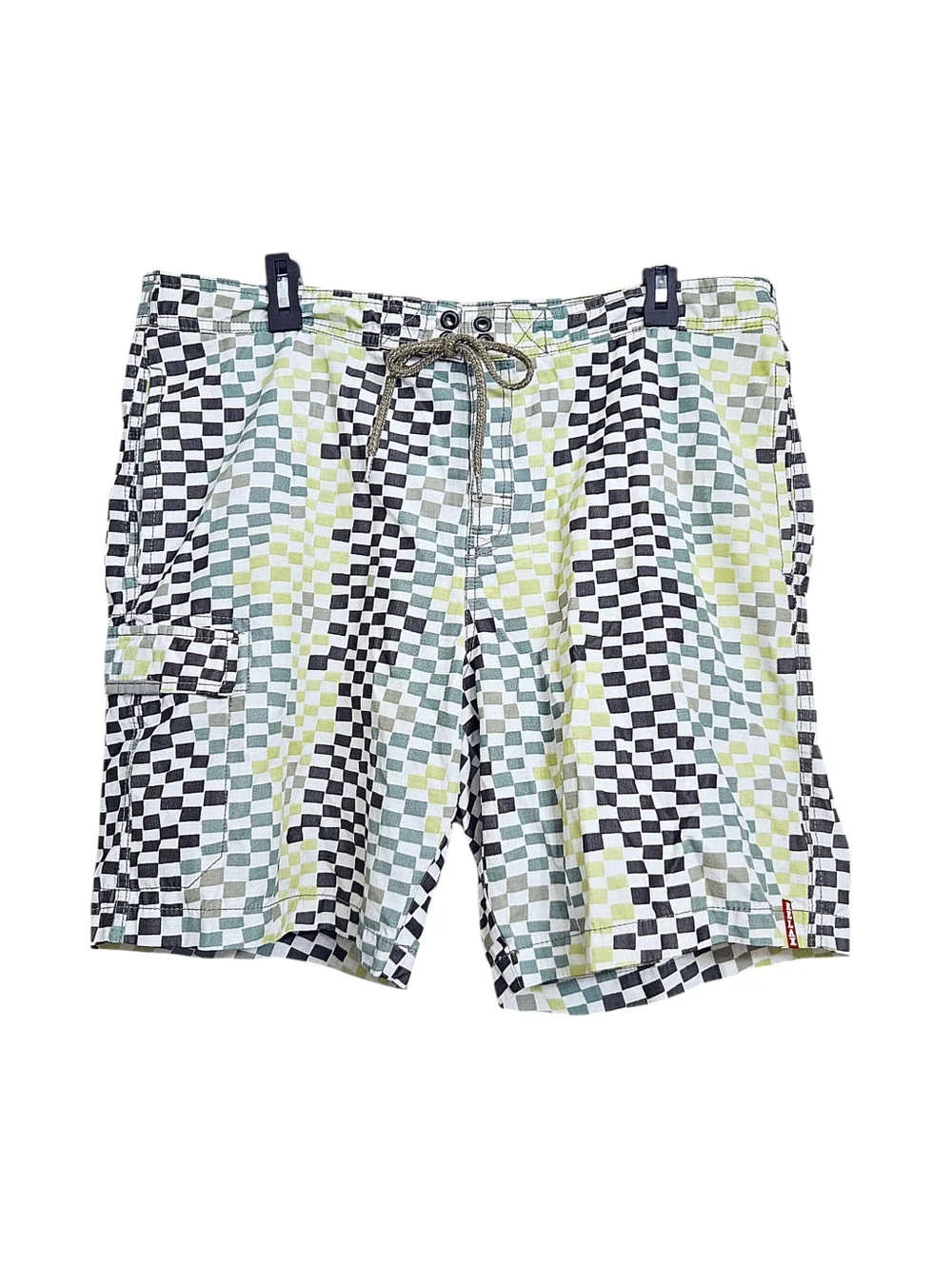 Tommy Bahama Relax Men's Mesh Lined Checkered Board Shorts Size Large